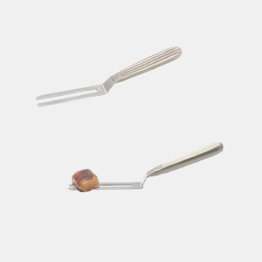Stainless steel plating fork 22 cm (1 pc)