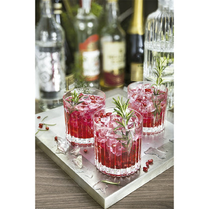 Timeless glass tumbler. Various sizes (6 units)