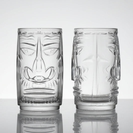 Sardinia Tiki Glass Tumbler 46 cl (4 units)