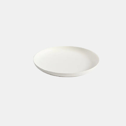 Plato llano de caña de azúcar biodegradable. Varias medidas - 480 Uds