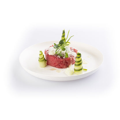 Plato llano de caña de azúcar biodegradable. Varias medidas - 480 Uds