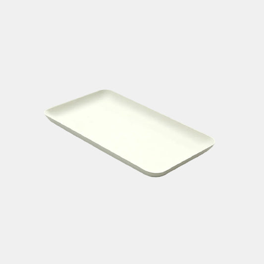Bandeja rectangular de caña de azúcar biodegradable. Varias medidas - 480 Uds