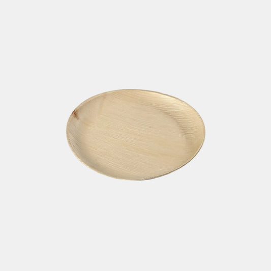 Mini plato llano redondo palmera 12 cm - 240 Uds
