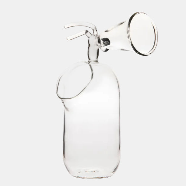 "Thirst extinguisher" glass ø9.5cm h:13.5cm (1 unit)