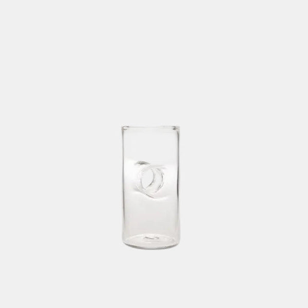 Vaso piercing glass. ø6 x 13 cm. 250 ml - 1 ud.
