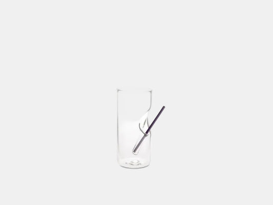Vaso skewer glass. ø6 x 13 cm. 250 ml - 1 ud.