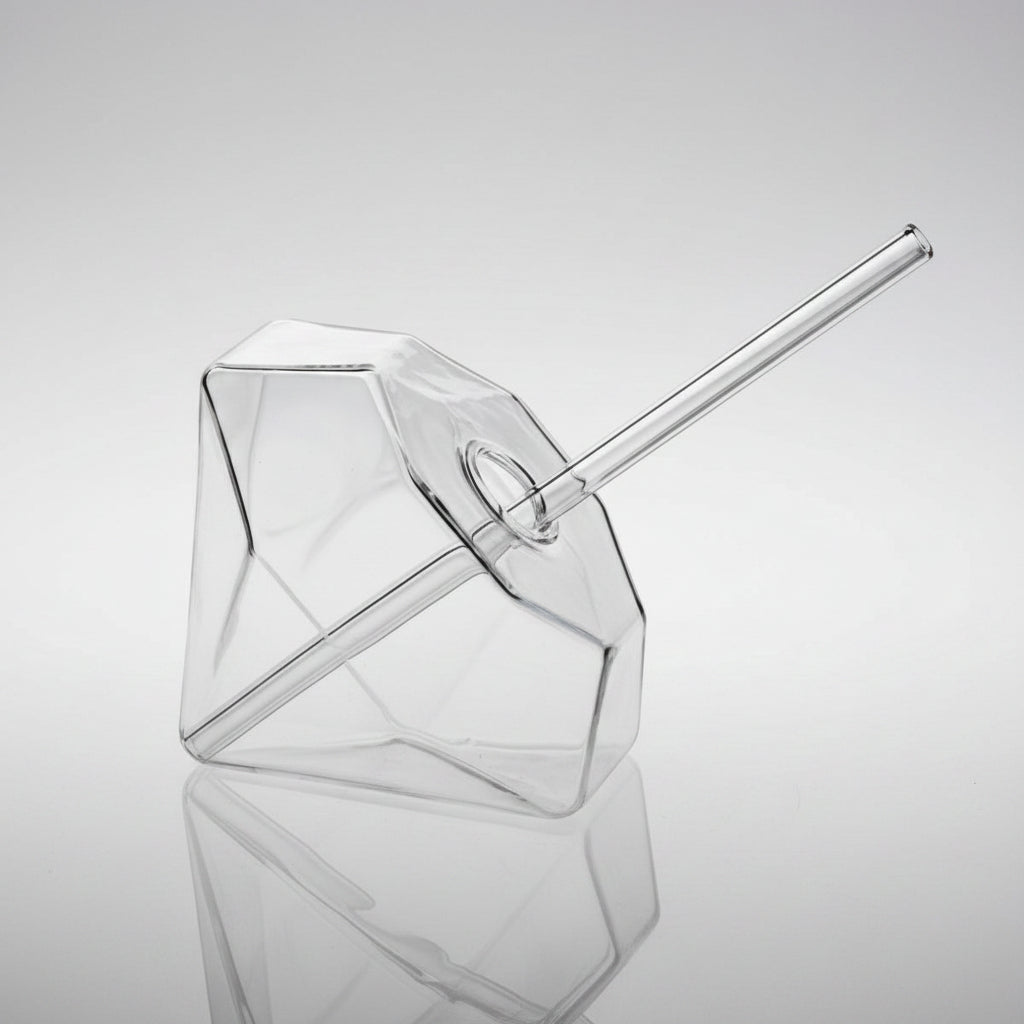 Copo Diamond 10x11,5x11,5cm 250ml (2 unidades)