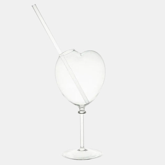 Vaso heart. 18 x 9 x 9 cm. 290 ml - 1 ud.