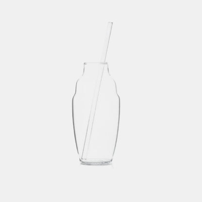 Cocktail shaker glass ø7x13cm 400ml (1 unit)