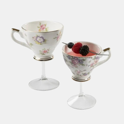 Copo de cocktail vitoriano Ø 9 x 13,5 cm 200 ml (2 unidades)