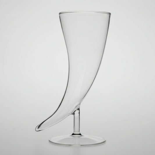 Cornucopia glass ø8x21cm 350ml (1 unit)