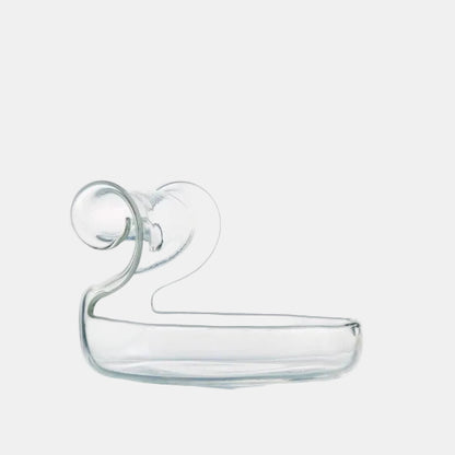 Lata de vidro oval 12x8x10cm 150ml (1 unidade)