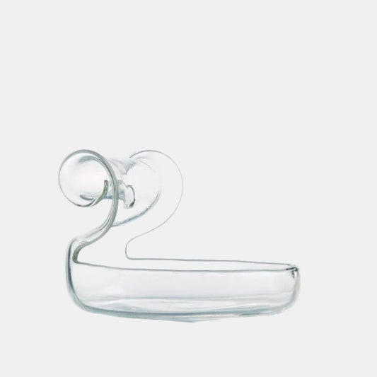 Oval glass tin 12x8x10cm 150ml (1 unit)