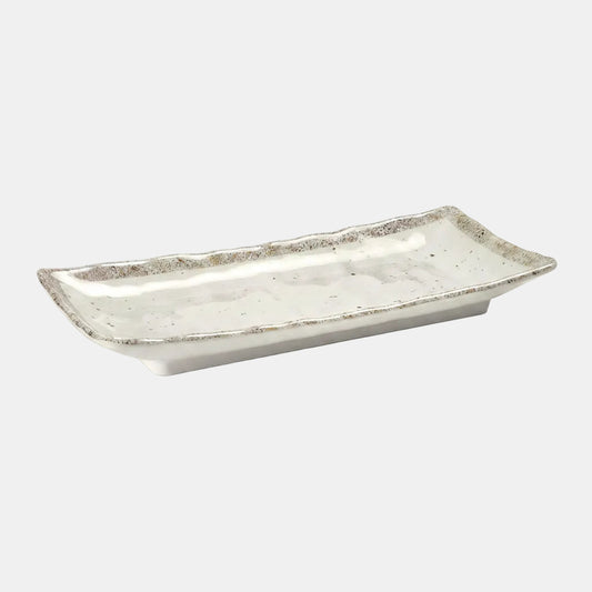 Bandeja rectangular melamina Earth. 28 x 12 cm - 1 Ud.