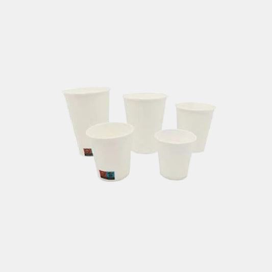 Vaso cartón blanco. Varias medidas - 1000 Uds.