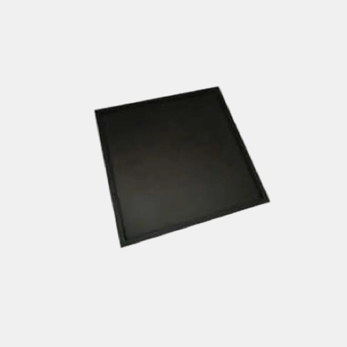 Bandeja madera sin asas wengue. 40 x 40 x 1.5 cm - 1 Ud.