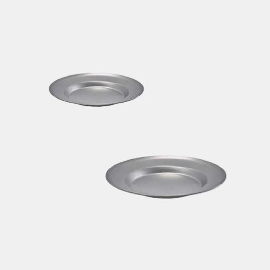 Vintage stainless steel deep plate. Various sizes (1 unit)