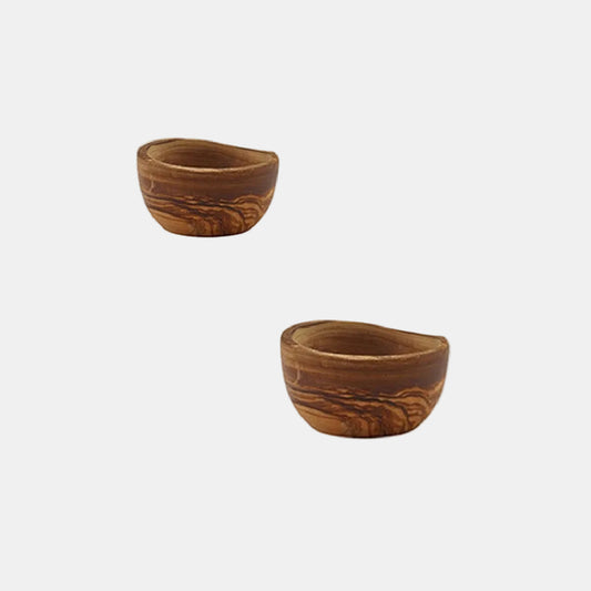 Olive wood bowl 7 x 3.5 cm (12 pcs)