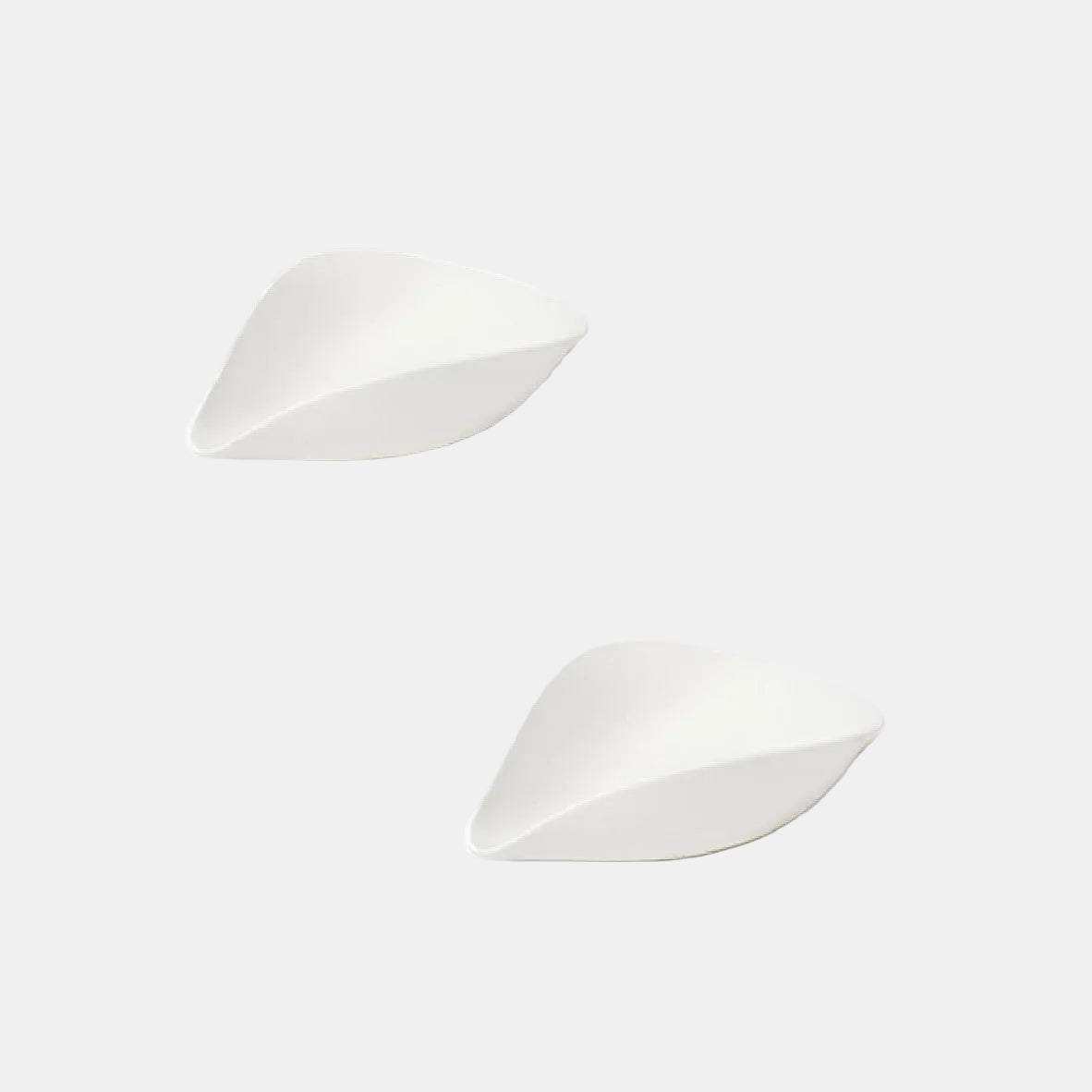 Bol porcelana irregular "Plaisir 2". 12.4 x 9.3 x 3.5 cm. Varios colores - 4 Uds.