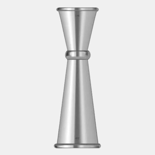 Basic Japanese double-measure jigger in stainless steel (1 unit)