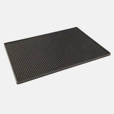 Tapete antideslizante escurridor para barra de coctelería. 30 x 15 cm - 1 Ud.