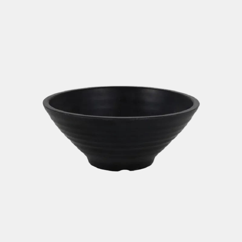 Bol negro Ramen. ø24 x 9 cm - 6 Uds.