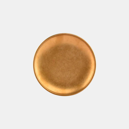 Plato de pan inox oro viejo. ø14 cm - 6 Uds.