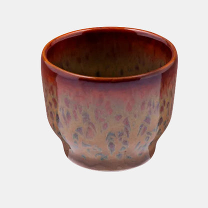 Taza sin asa Hazel Marron rojo. 8 cl - 6 Uds.