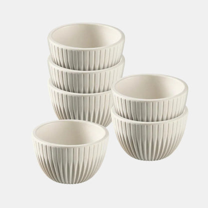 Set of 6 units Luneo Bowl ø6 x 3.5 cm. 30 ml.