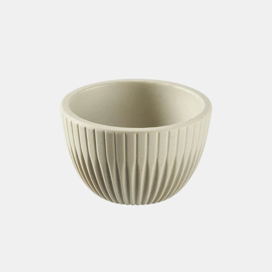 Set of 6 units lineo gray bowl ø6 x 3.5 cm