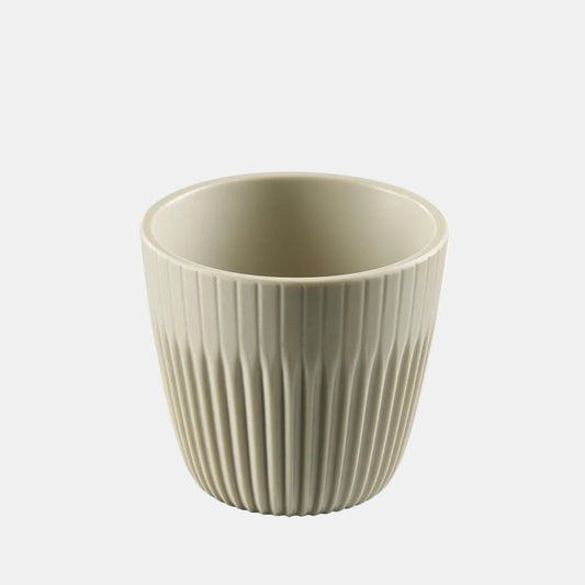 Set of 6 units lineo gray bowl ø7 x 6.5 cm
