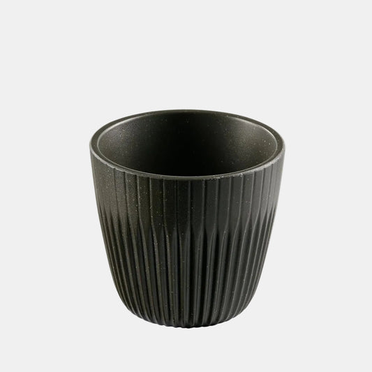 Set of 6 units brown lineo bowl ø7 x 6.5 cm