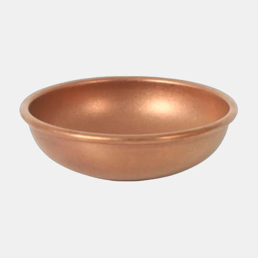 Bol inox cobre vintage. Varios tamaños - 24 Uds.