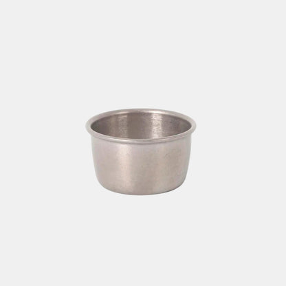 Old silver stainless steel ramequin 5.5 x 3 cm - 4 cl. 24 pcs