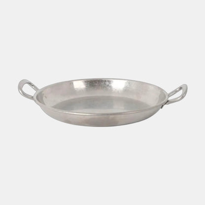 Old silver casserole dish, stainless steel, various sizes. 12 pieces.