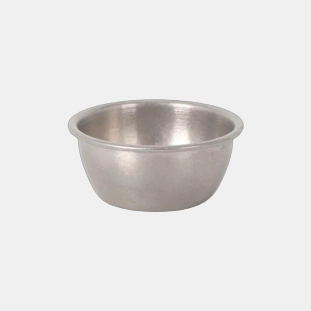 Old silver stainless steel ramequin 6 x 3 cm - 6 cl. 24 pcs