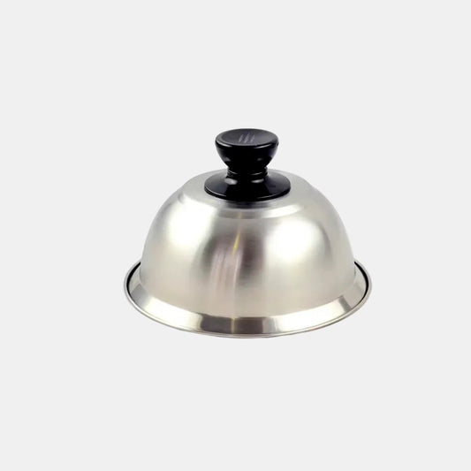 Steel hamburger bell. 16 x 6.6 x 10 cm. 1 pc.