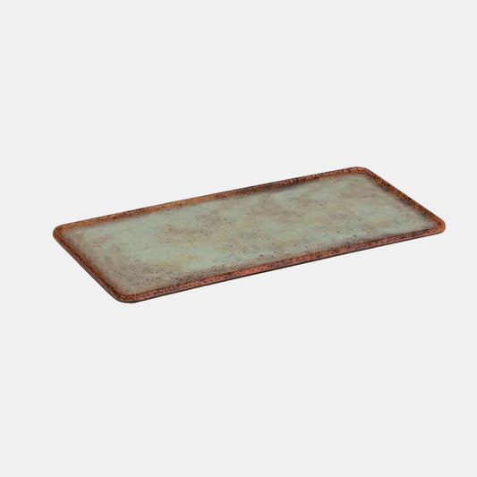 Rectangular Linen Platter 35.5 x 16 cm. 1 Unit.