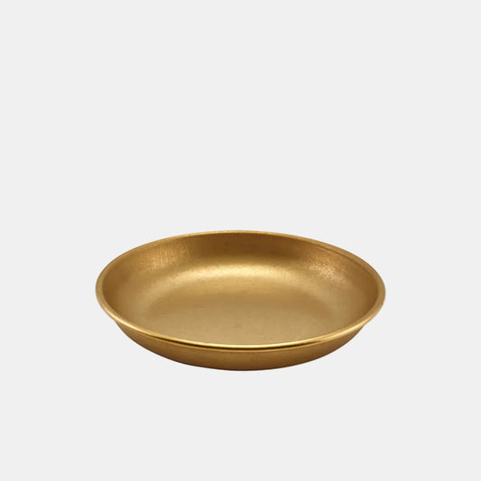 Plato coupe vintage dorado. Varias medidas - 12 Uds.