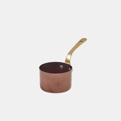 Mini cazo asa dorada. Varias medidas - 6 Uds.