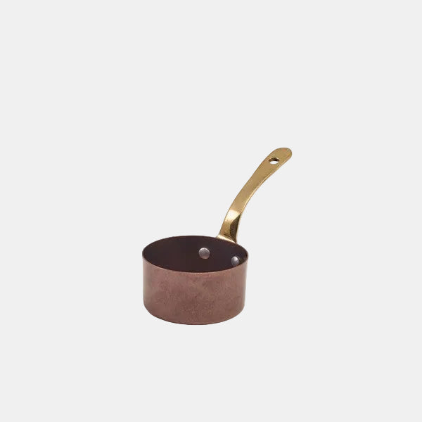 Mini cazo asa dorada. Varias medidas - 6 Uds.