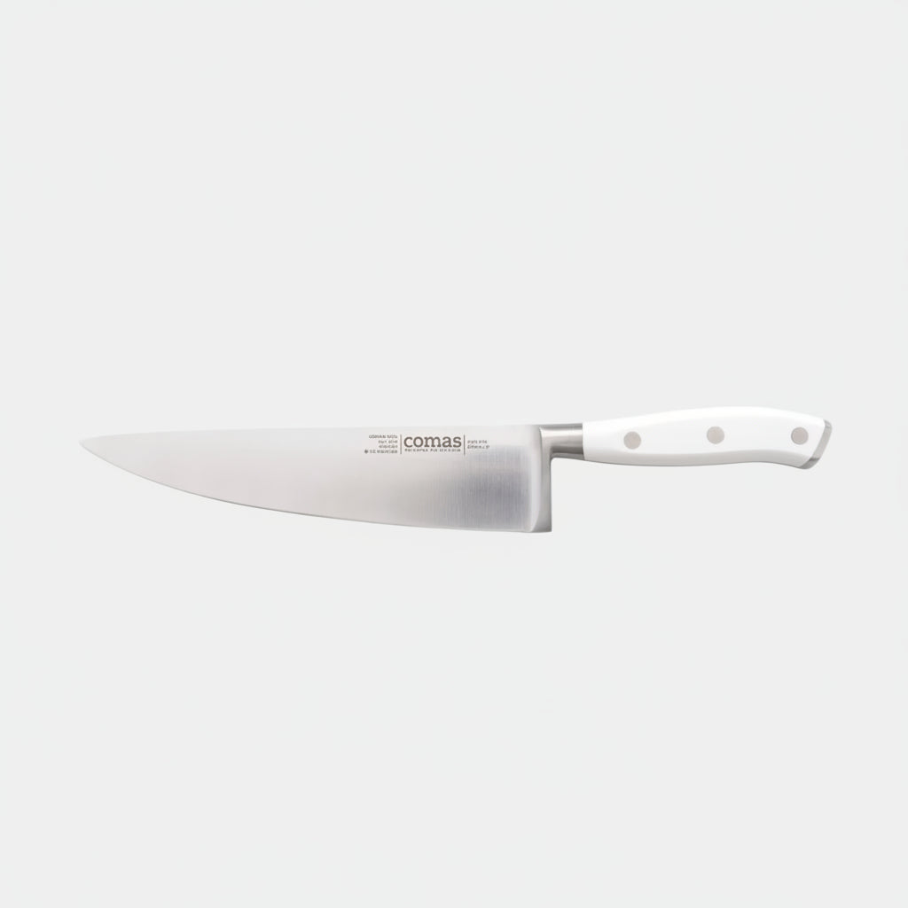 Chef's knife 20 cm white. 1 pc