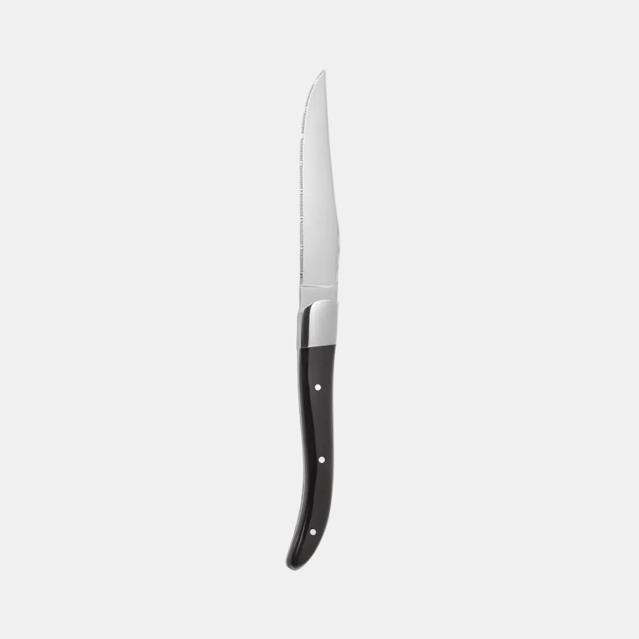 ACR Black Steak Knife. 6 pcs.