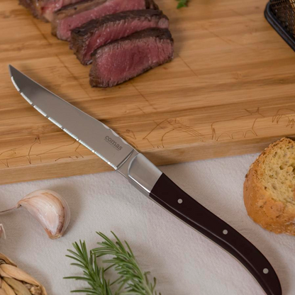 ACR Black Steak Knife. 6 pcs.