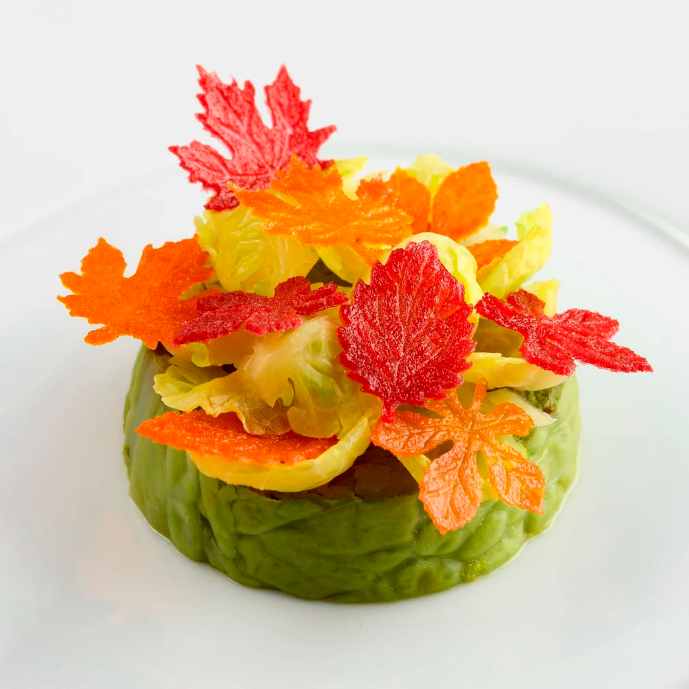 Silicone leaf mold 3.2 x 0.2 cm. 1 unit