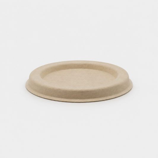 Tampa de cana-de-açúcar natural para recipiente de molho PLPABI000023 (1000 unidades)