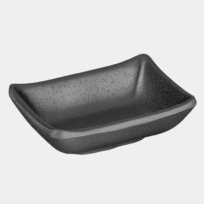 Taça retangular Zen em melamina, 9 x 7 x 2,5 cm (1 unidade). Preço: 3,79€.