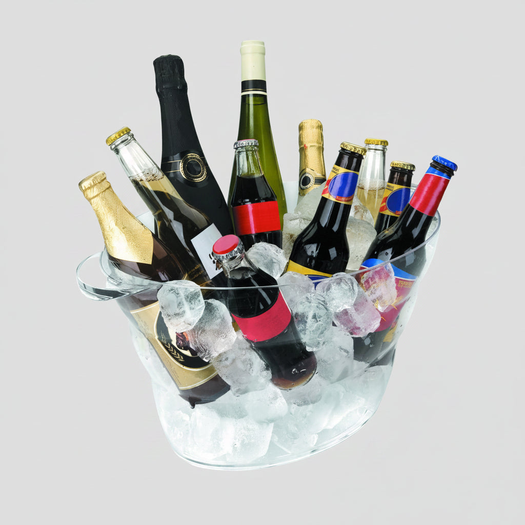Acrylic ice bucket 47 x 29 x 23 cm 13 L (1 Unit) Price €26.25