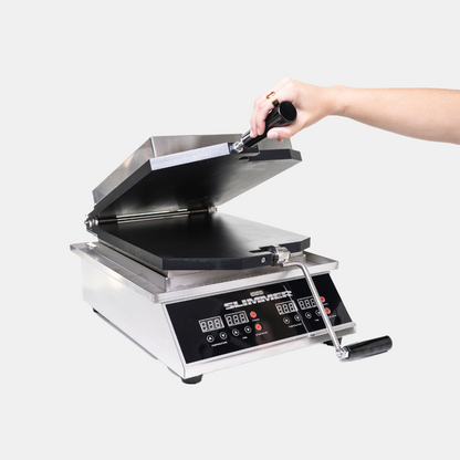 Placa de pressão mecânica revestida a Teflon SLIMMER