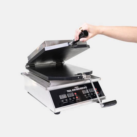 Slimmer plancha de presión mecánica